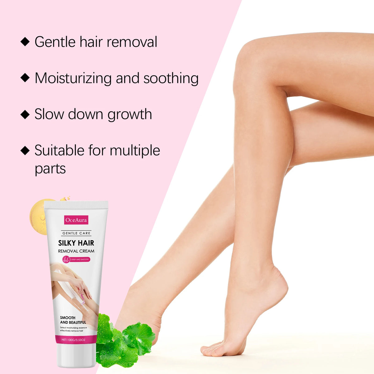 Body Hair Removal Cream Intimate Depilatory Shaving Care Oil