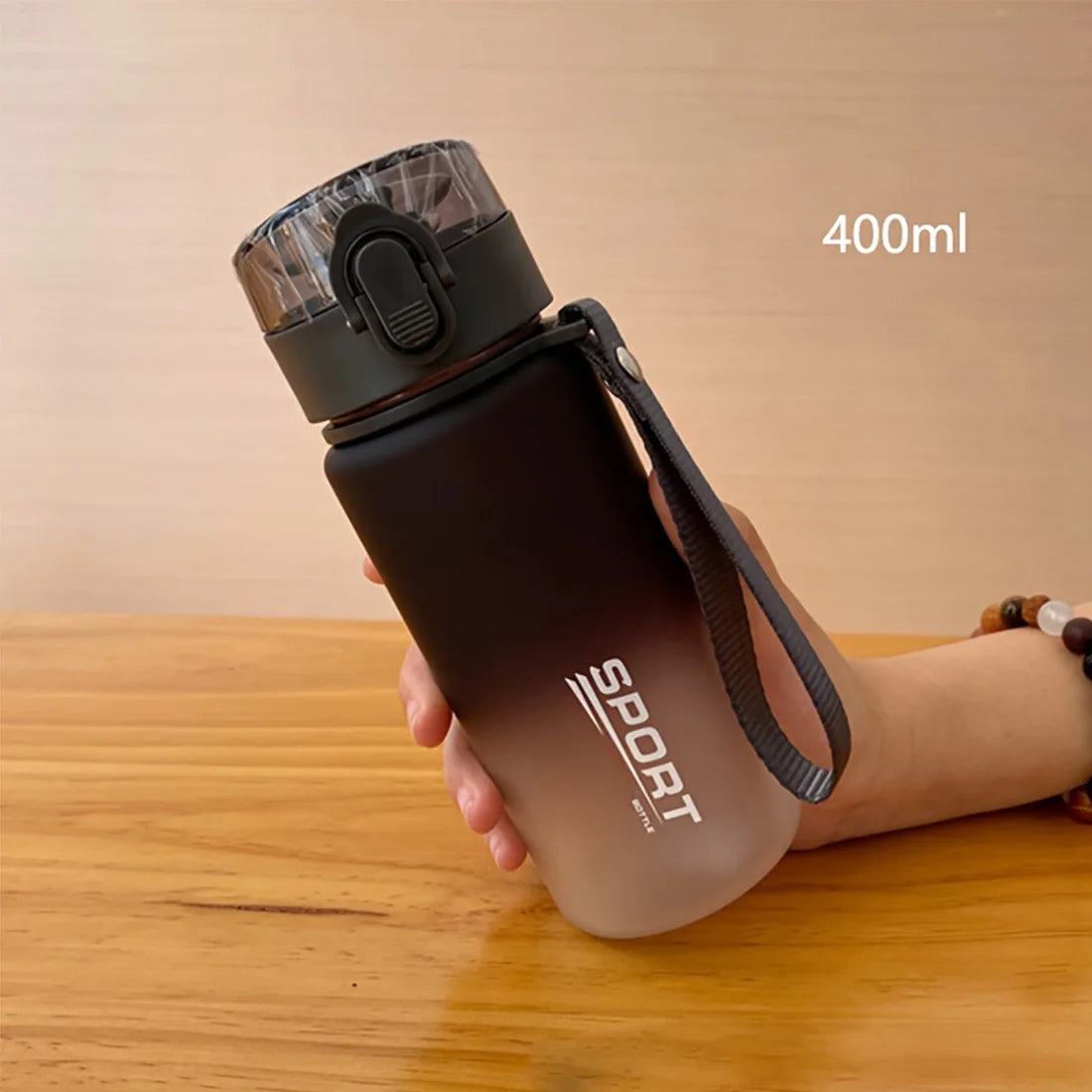Fantia Leak Proof Sports Water Bottle BPA Free Fitness Hiking Jug