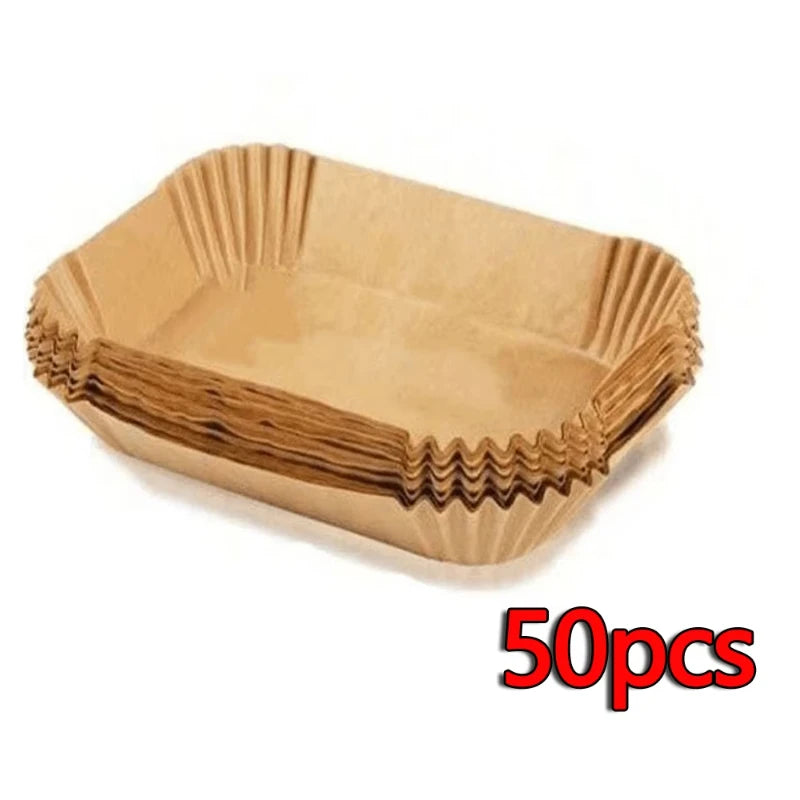 Disposable Air Fryer Parchment Paper Liners Non-Stick Baking Sheets