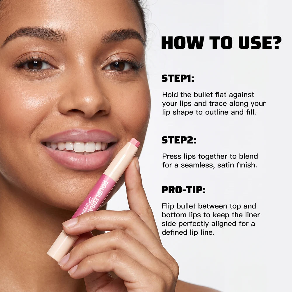 2 in 1 Lip Liner & Matte Velvet Lip Gloss Duo