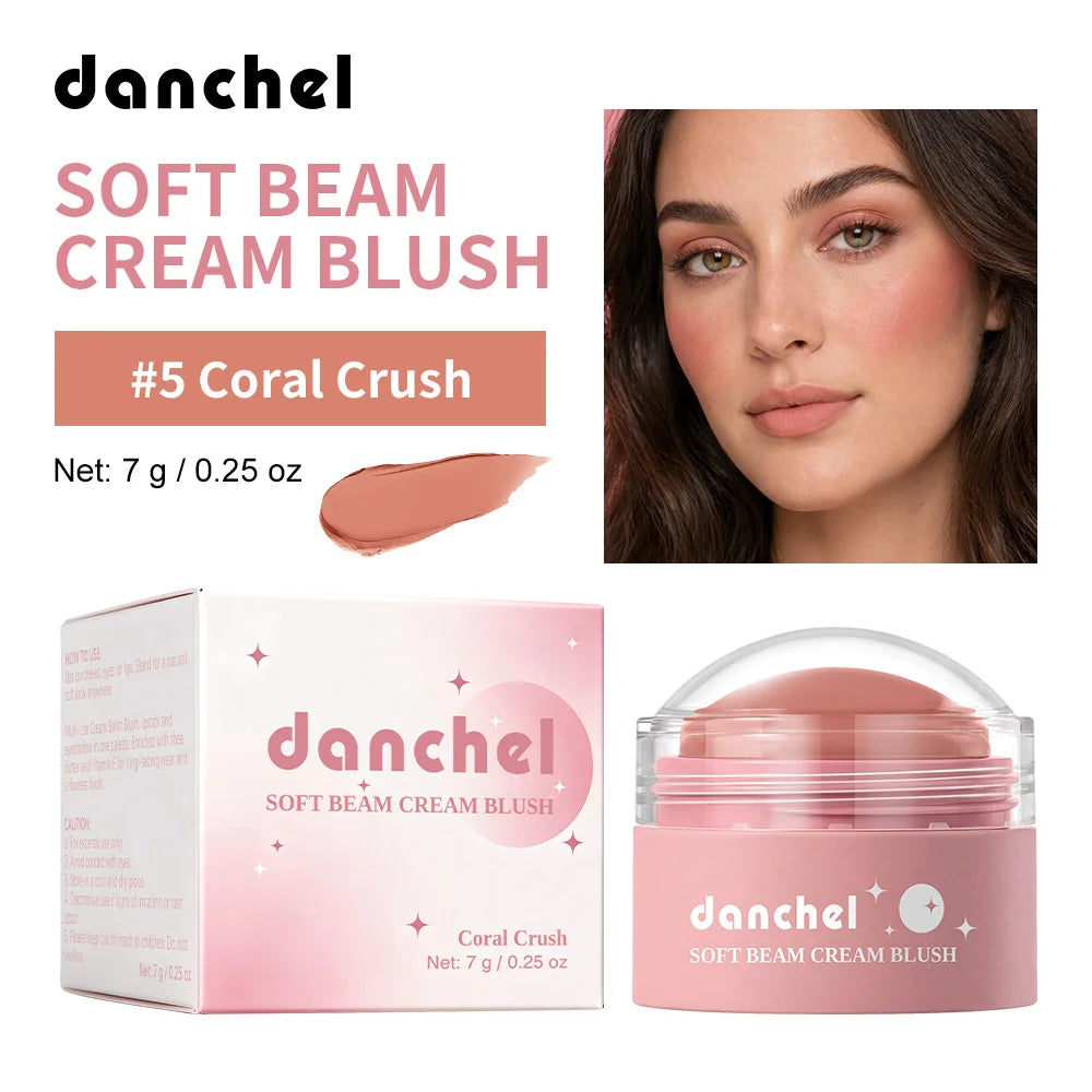Soft Cream Blush Makeup Smooth Multi-Use Blushes - 25