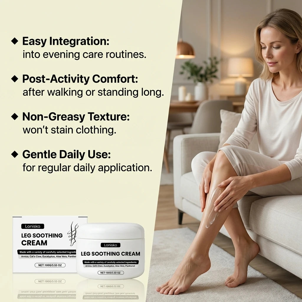 Leg Soothing Cream Moisturizing Muscle Relief Massage Cream