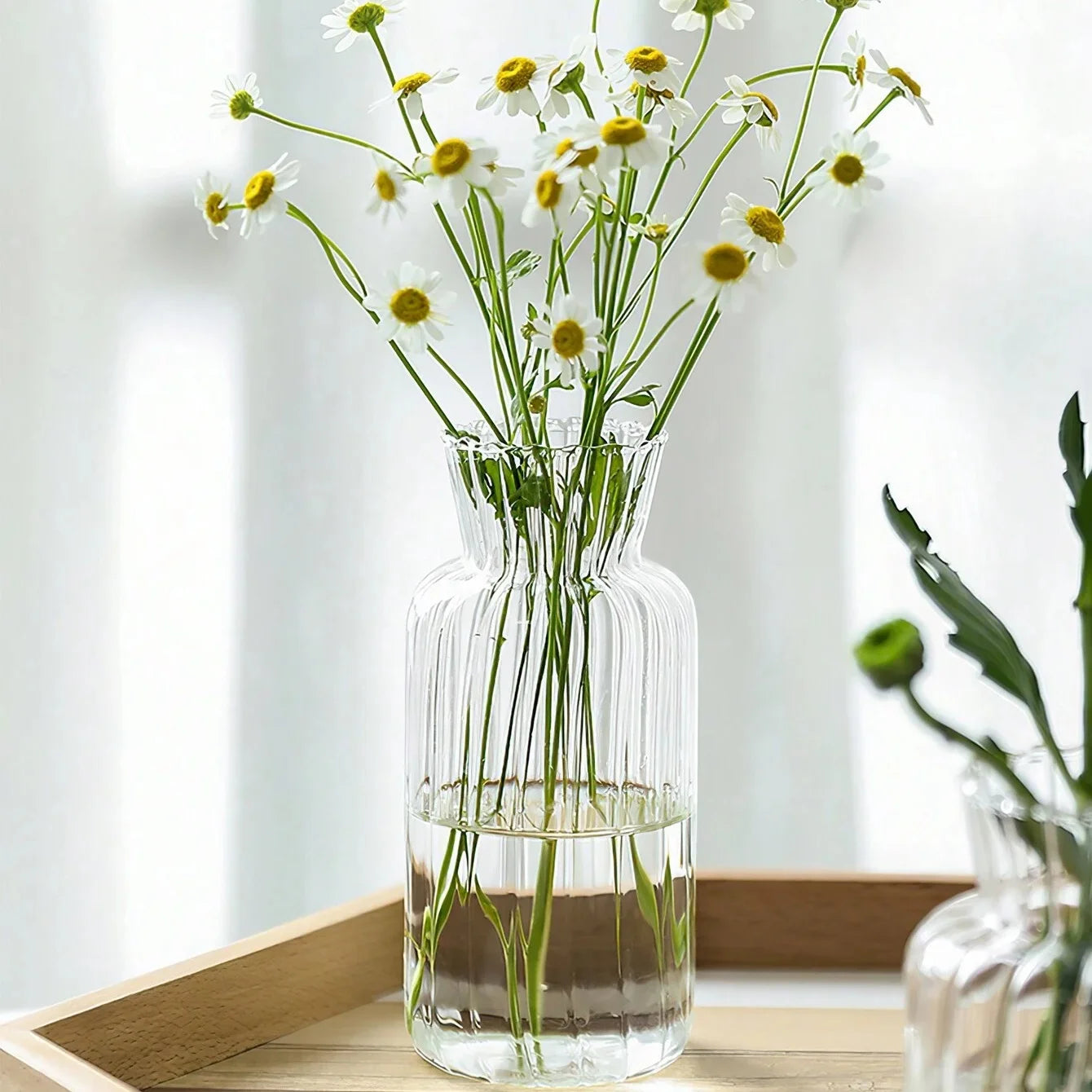 Modern Nordic Glass Vase Creative Hydroponic Flower Pot Terrarium Decor - 4