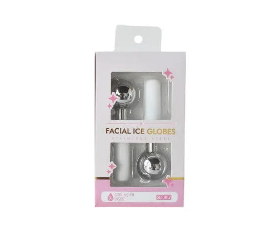 Stainless Steel Ice Globes Facial Cryo Sticks Cooling Roller - 22