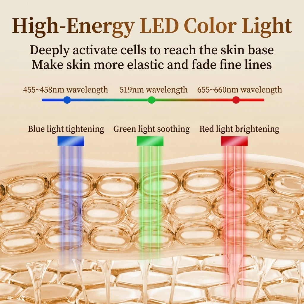 Body and Face Sculpting Microcurrent Anti Cellulite Massager Tool