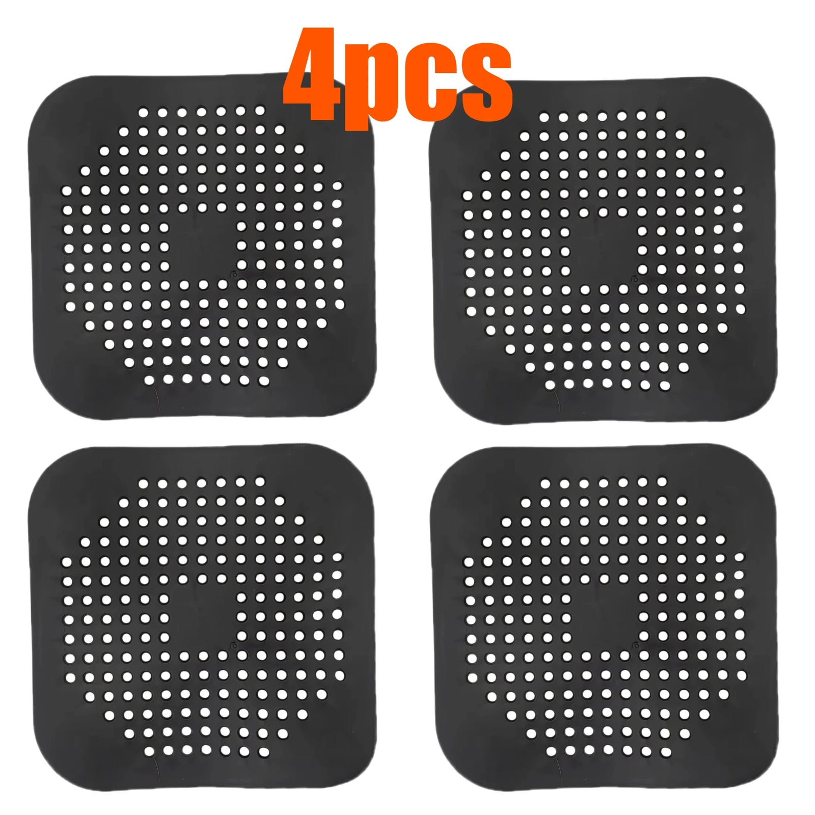 Silicone Shower Drain Hair Catcher Kitchen Sink Strainer Plug Filter