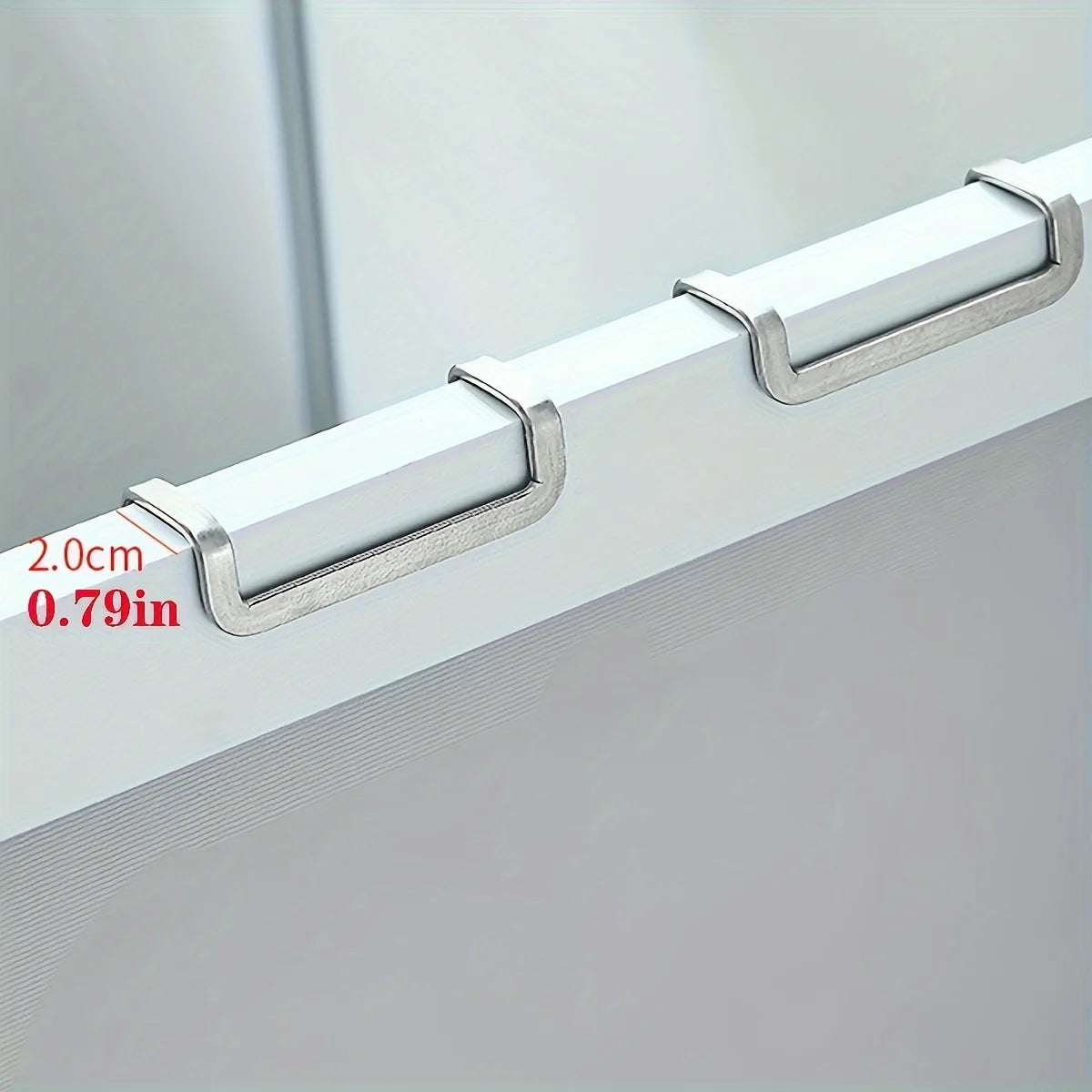 Stainless Steel Over Door Hook Double Hanger for Kitchen and Bathroom