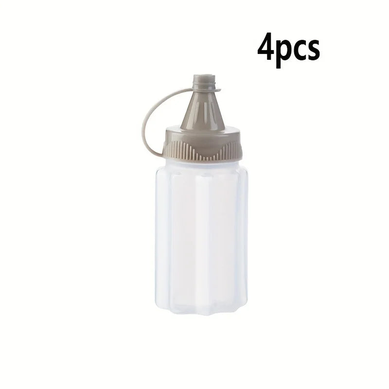 Mini Sauce Squeeze Bottles Portable Salad Dressing Containers Set - 13
