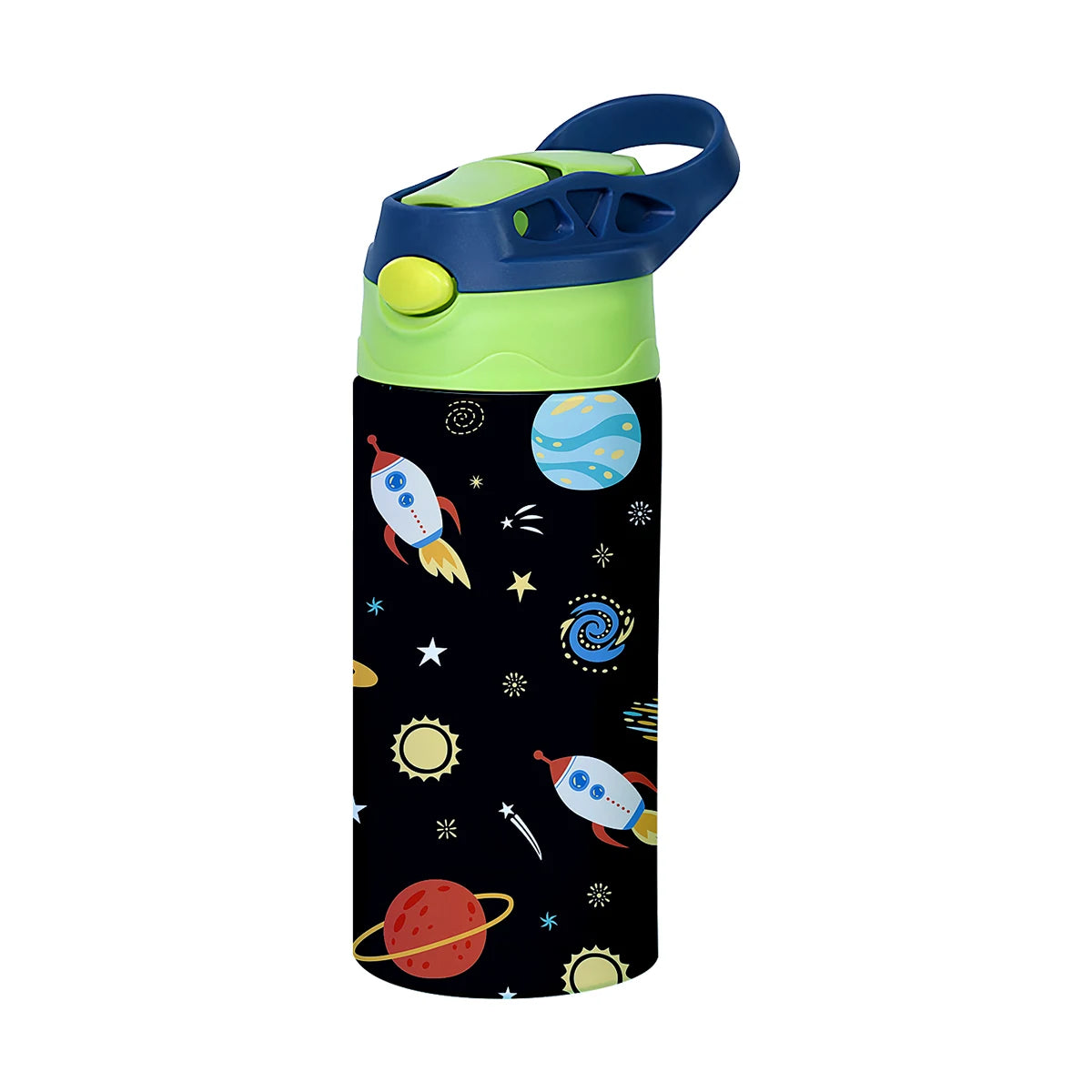350ml Cartoon Insulated Stainless Steel Water Bottle Kids Vacuum Flask - 33