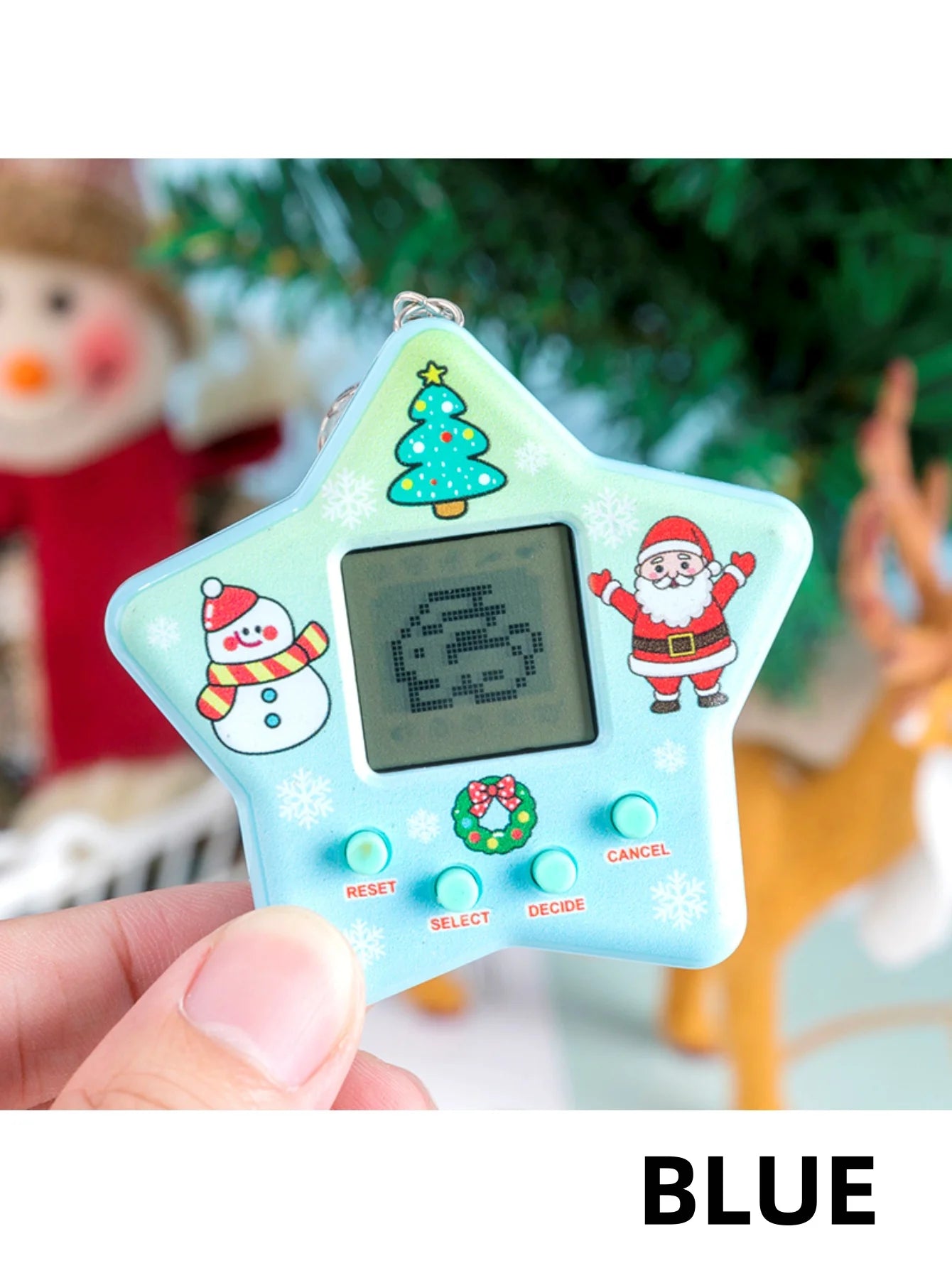 Electronic Virtual Pet Game Keychain Nostalgic Digital Animal Toy - 11
