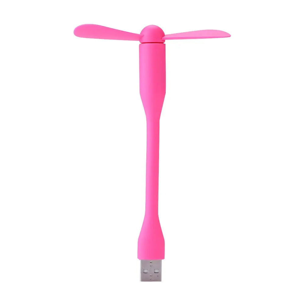 Portable Mini USB Fan Flexible Cooling Gadget for Laptop and Power Bank - 21