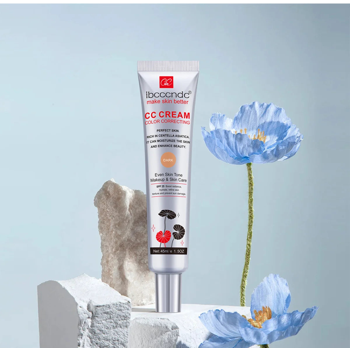 Color Correcting CC Cream Moisturizing Foundation Base - 17
