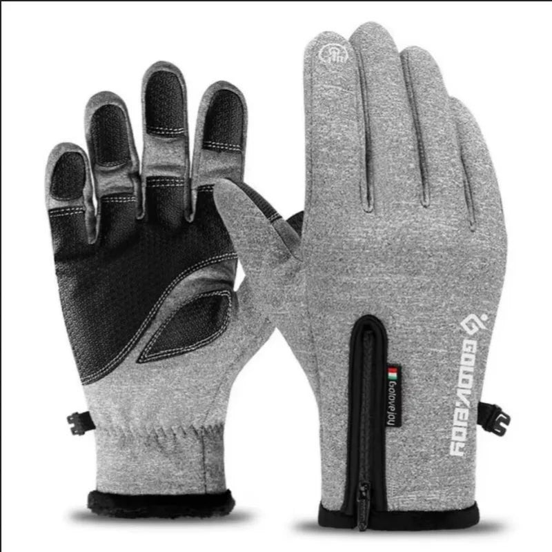 Winter Thermal Cycling Gloves Waterproof Touch Screen Motorbike Mittens