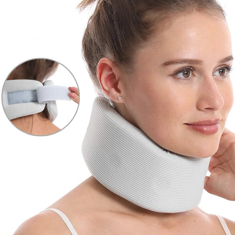 Memory Foam Neck Brace Cervical Support Collar for Pain Relief