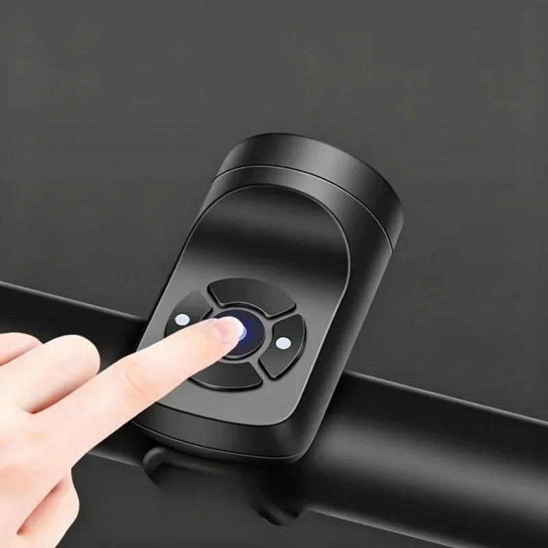 USB Rechargeable Electric Bicycle Bell Waterproof MTB Handlebar Horn - 5