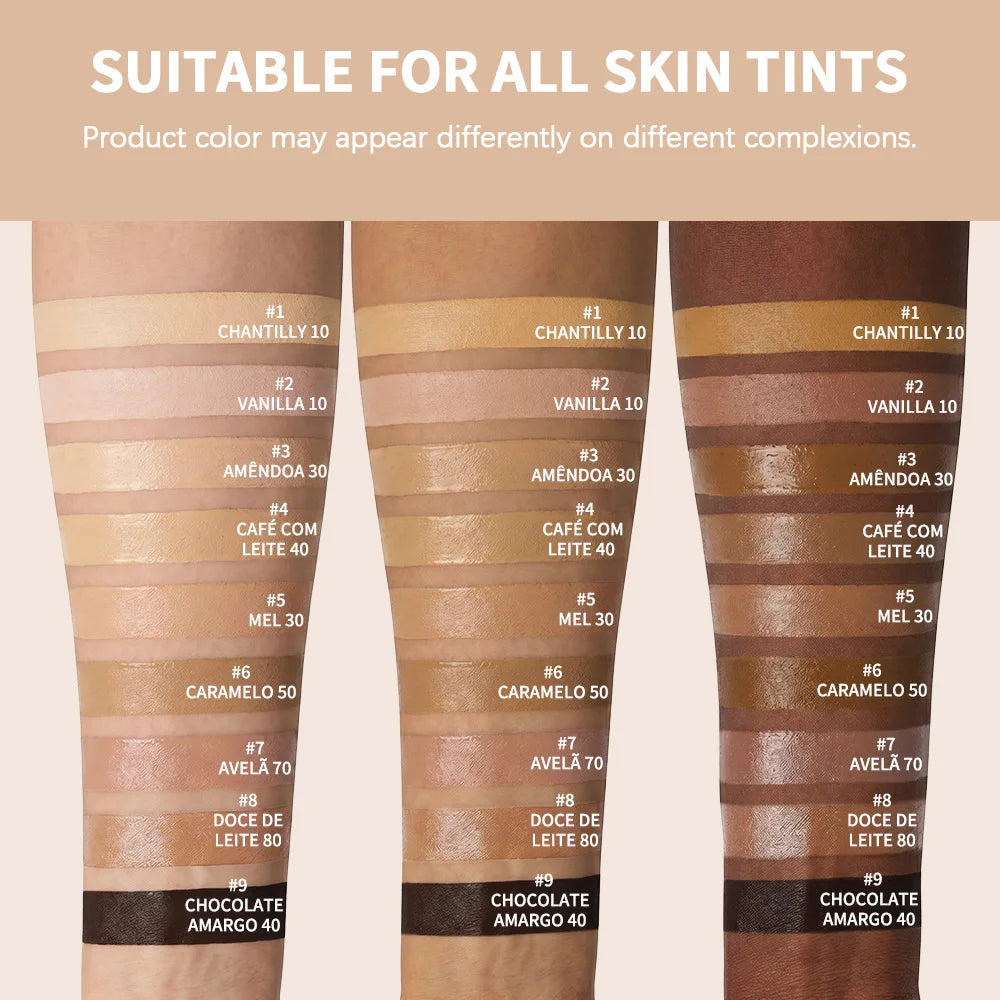 Liquid Foundation Long Lasting Velvet Matte Face Makeup Base