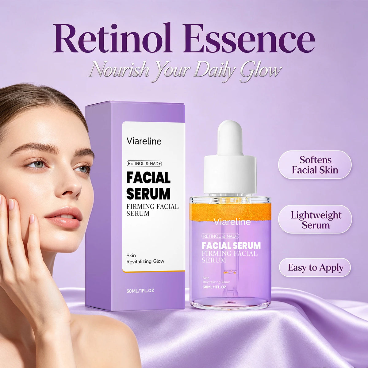 Retinol Facial Serum Firming Lifting Anti Aging Skin Care