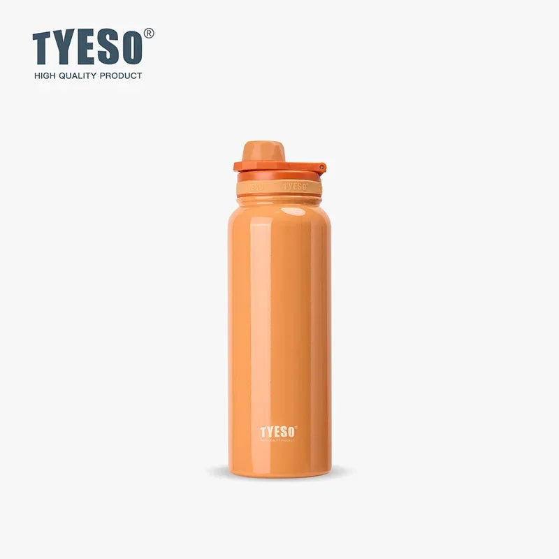 TYESO Stainless Steel Vacuum Insulated Water Bottle Travel Flask