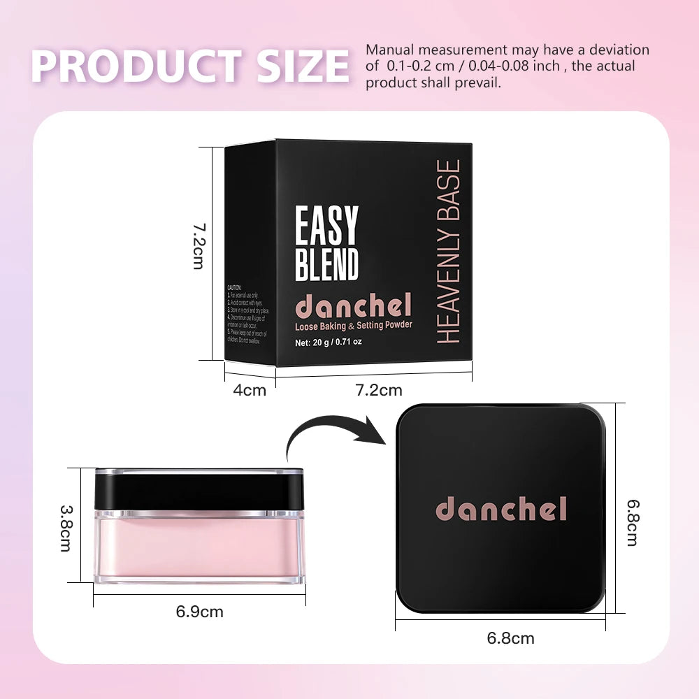 Matte Loose Setting Powder Oil Control Waterproof Face Makeup - 15