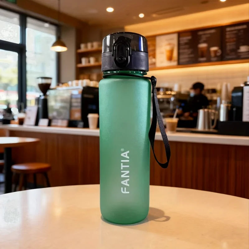 Fantia 700ml Portable Sport Water Bottle Reusable BPA Free Matte Flask
