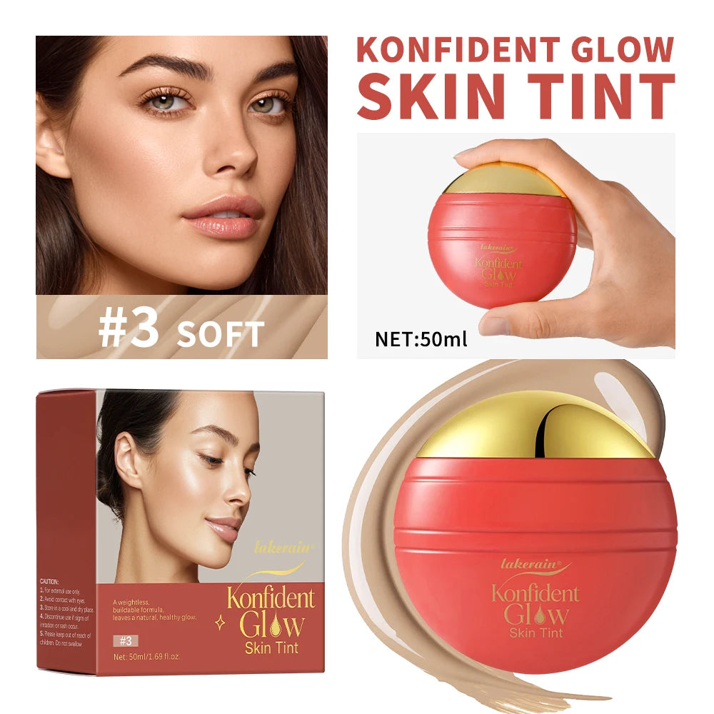 Hydrating Glow Skin Tint Liquid Foundation Makeup Base