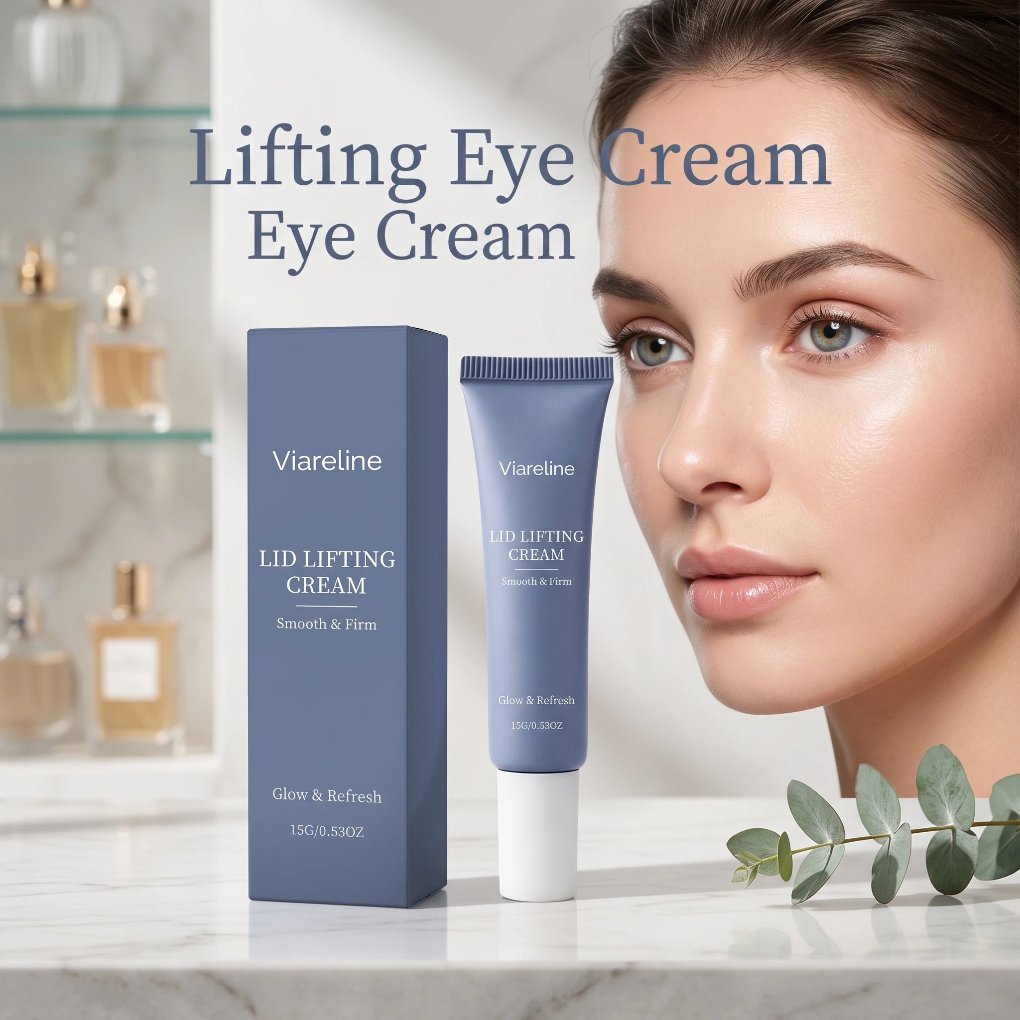 Viareline Firming Eye Cream Dark Circle Puffiness Relief - 5