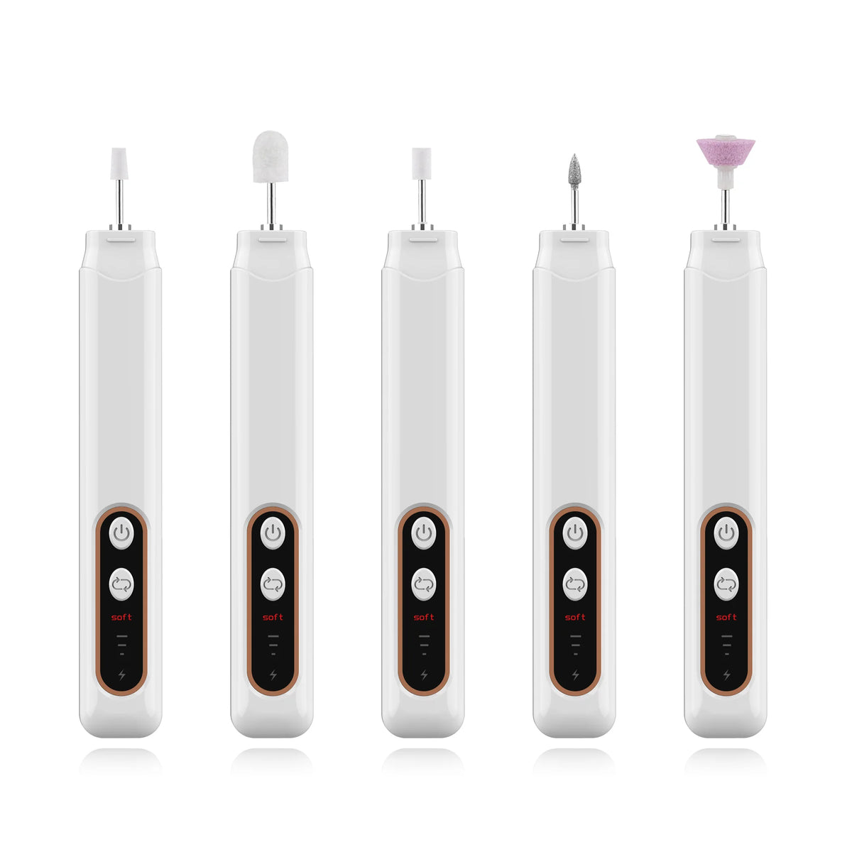 Cordless Electric Nail File Set Manicure Pedicure Drill Machine