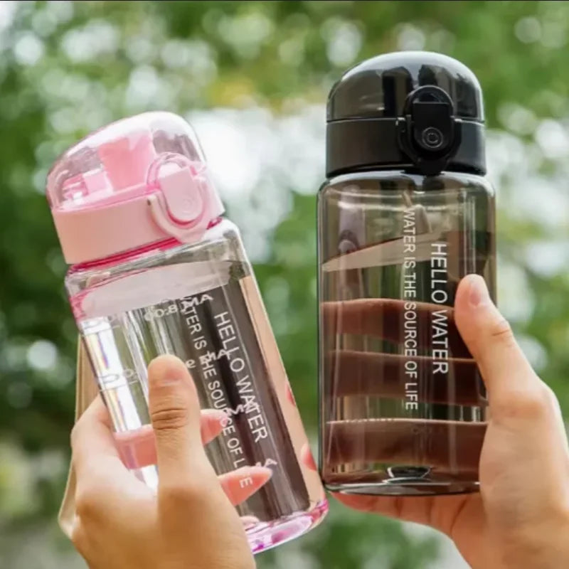 550ml BPA Free Sport Water Bottle Leak Proof Reusable Plastic Flask
