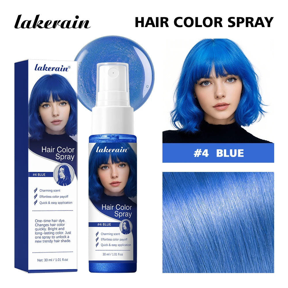 Temporary Hair Color Spray Washable DIY Dye