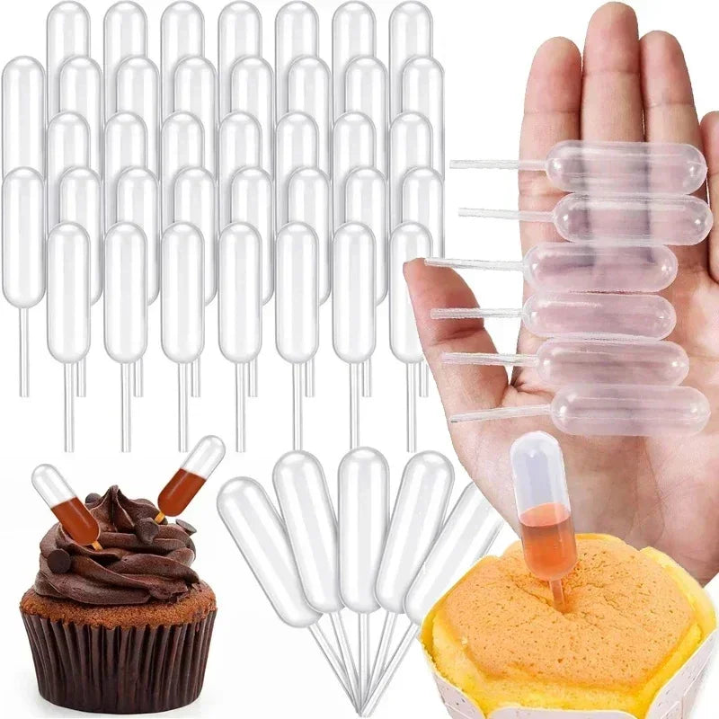YOCITY Transfer Pipettes for Cupcakes Liquid Jam Squeeze Droppers - 1