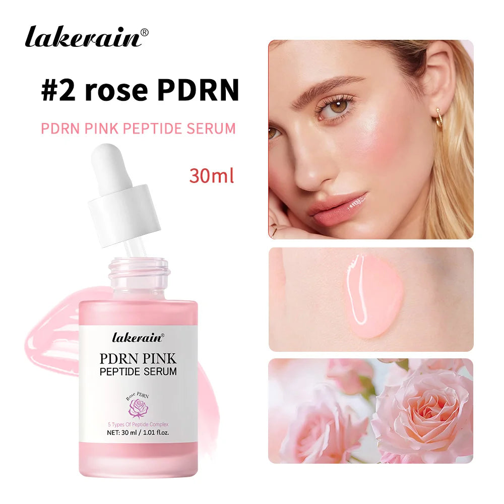 Lakerain PDRN Pink Peptide Serum Korean Skincare Essence