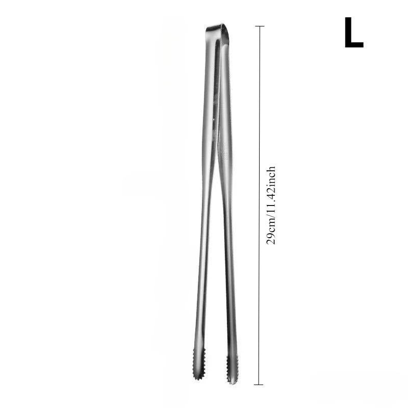 Stainless Steel Kitchen Tongs BBQ Grill Food Spatula Set 3 Piece - 14