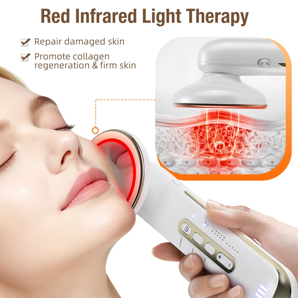 EMS Ultrasound Cavitation Body Slimming & Facial Massager - 4