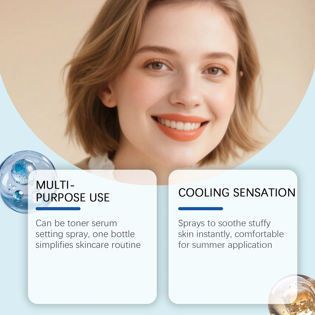 Sea Water Hyaluronic Acid Hydrating Glow Spray & Toner