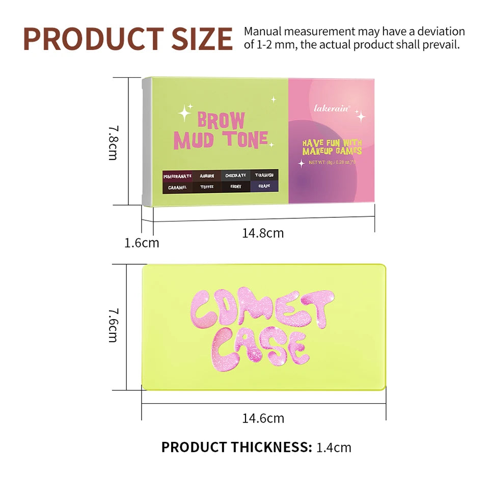 Blush Eyebrow Cream Highlighter Palette Matte Shimmer Makeup Cosmetics