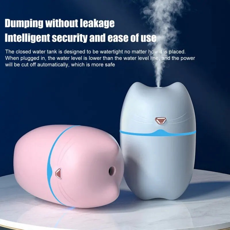 Portable Mini USB Humidifier Desktop Personal Mist Diffuser for Car - 3