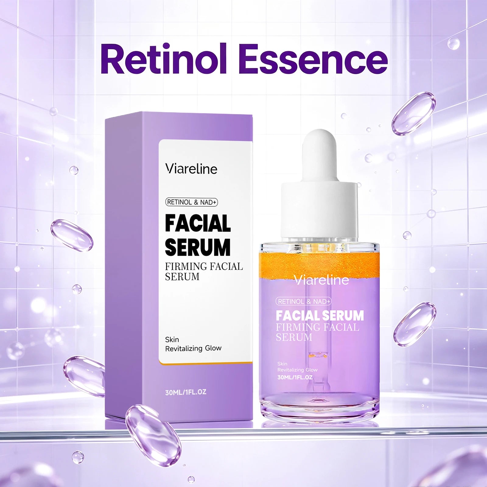 Retinol Facial Serum Firming Lifting Anti Aging Skin Care - 4