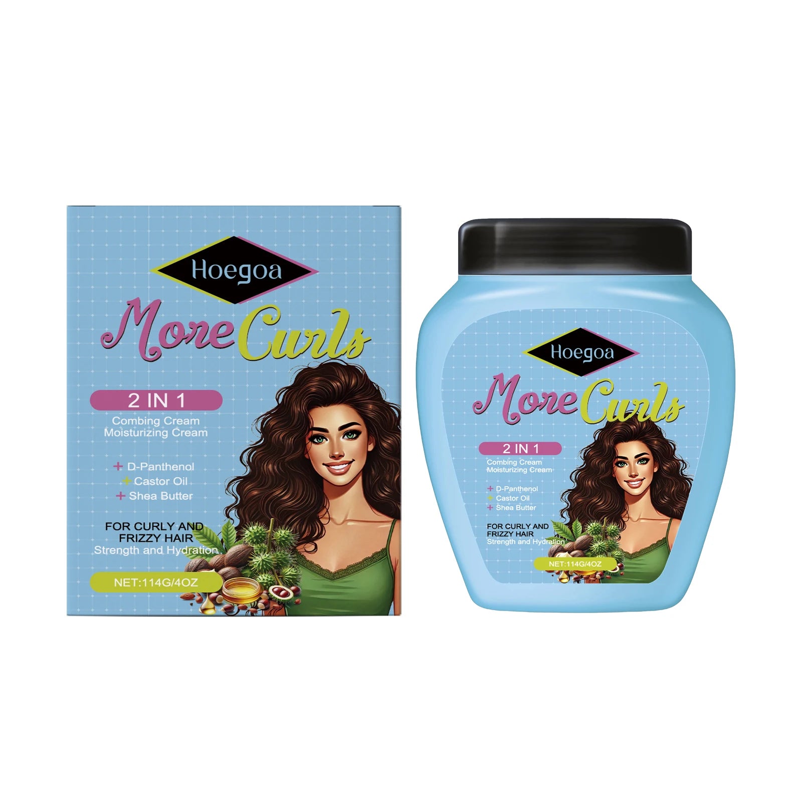 More Curls Hair Cream Curl Defining and Moisturizing Cream - 18