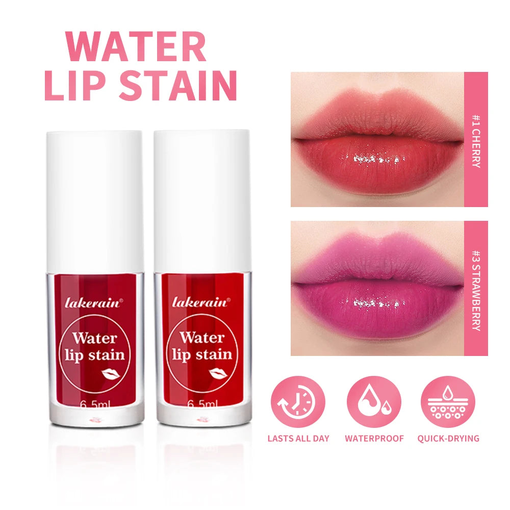 Lakerian Water Lip Stain Moisturizing Lip Glaze Ink Cosmetics