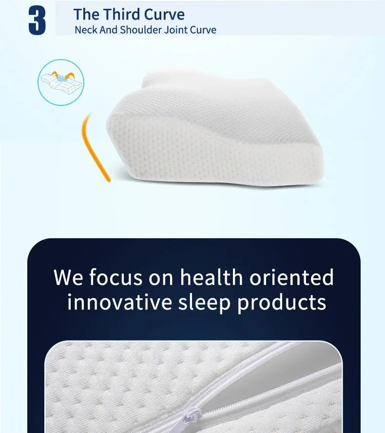 Orthopedic Memory Foam Cervical Pillow for Neck Pain Relief - 10