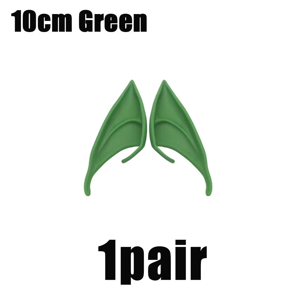 Elf Ears Cosplay Costume Accessories Fairy Angel Party Props 1 10 Pairs - 29