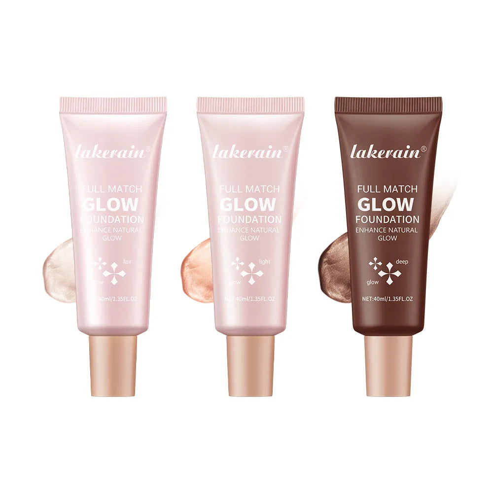 Glowing Liquid Foundation Moisturizing Highlighter Makeup Base - 28