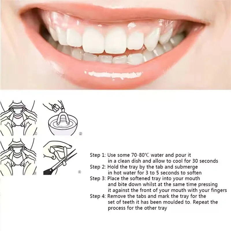 Silicone Mouth Guard Teeth Tray for Night Grinding and Teeth Whitening