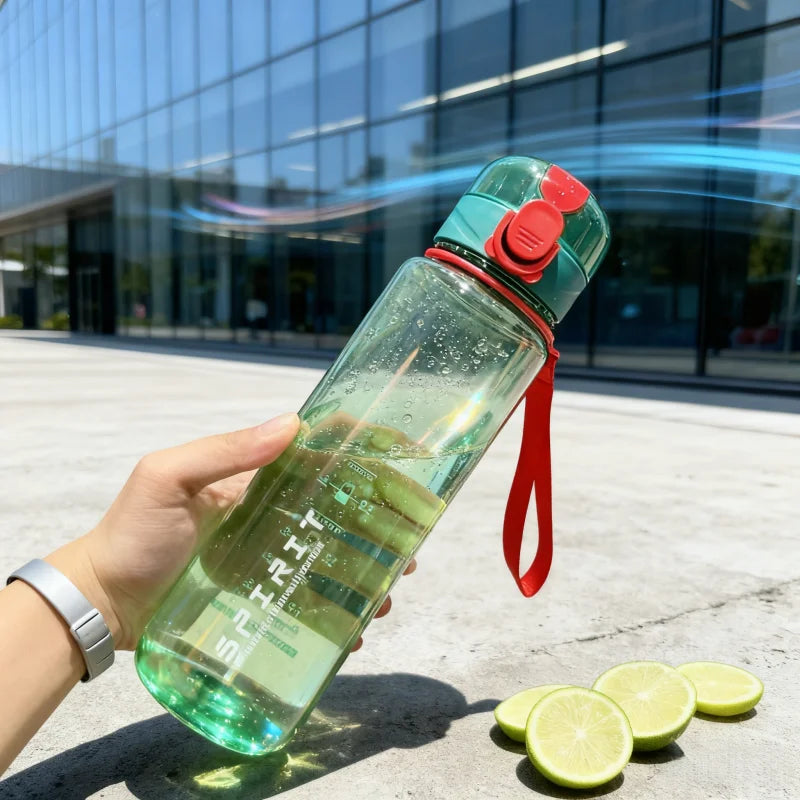 700ml Sports Water Bottle Leakproof BPA Free Gym Fitness Drink Cup - 7