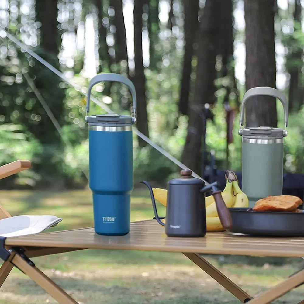 Tyeso 1200ML Stainless Steel Insulated Tumbler Travel Coffee Mug