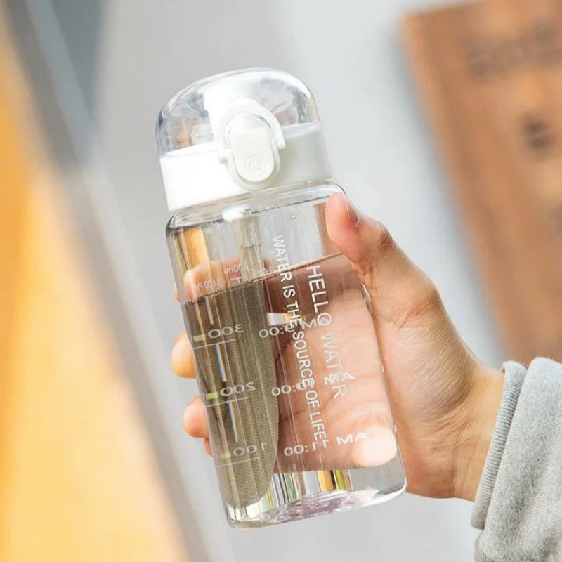 550ml Sports Water Bottle Leak Proof Gym Fitness Hydration Flask - 12