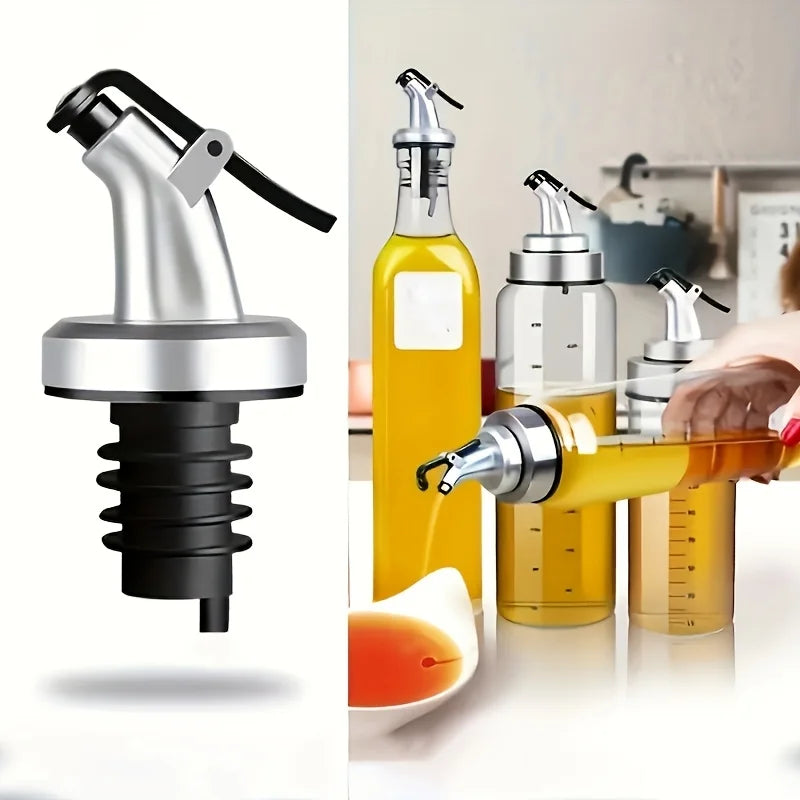 12PCS Oil Bottle Stopper Leakproof Pour Spout Kitchen Vinegar Dispenser - 2