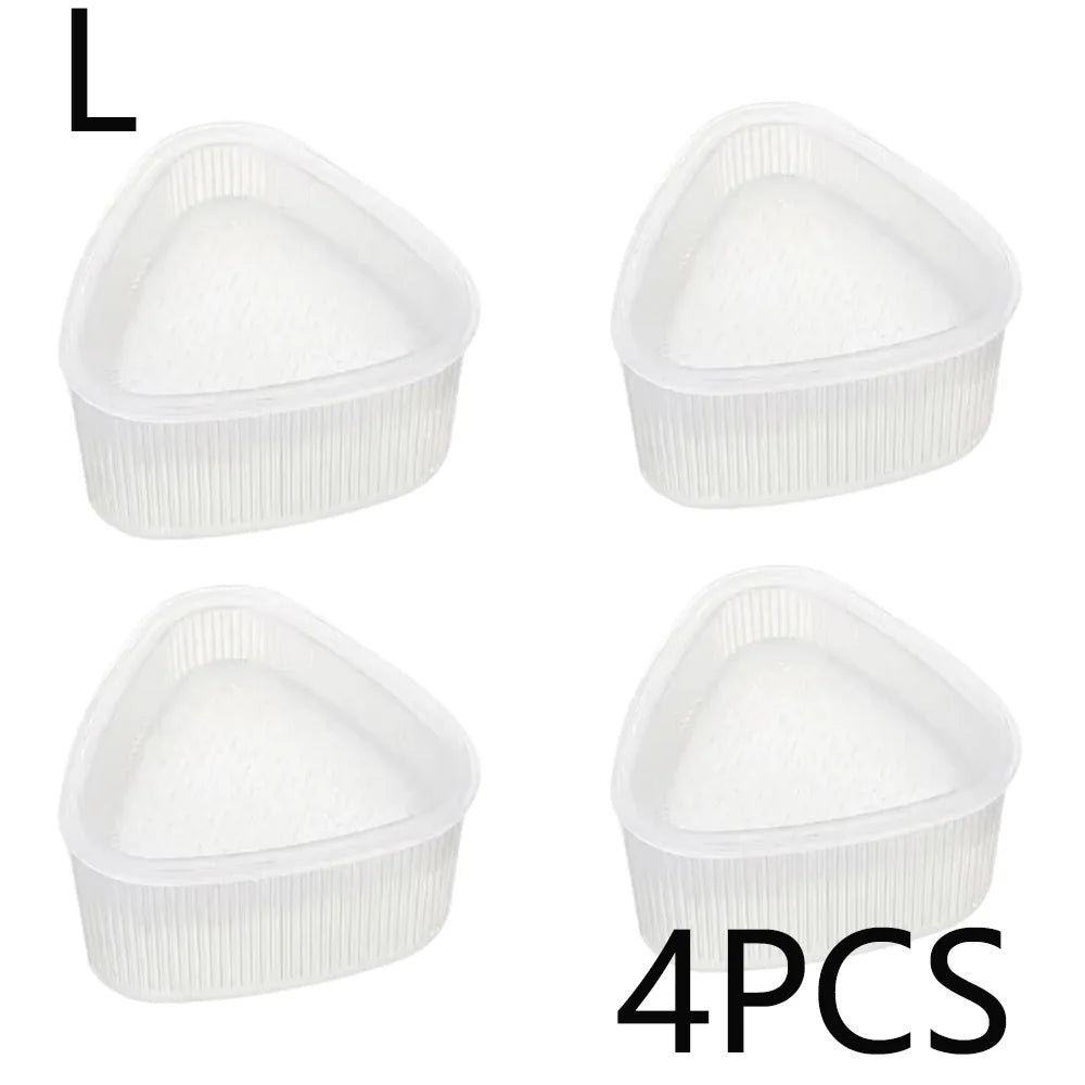 2pc Triangle Sushi Onigiri Mold Set Rice Ball Press Maker Bento Tool