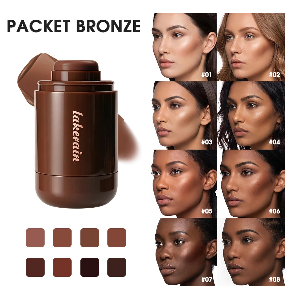 Cream Bronzer Stick 3D Face Contour Highlighter