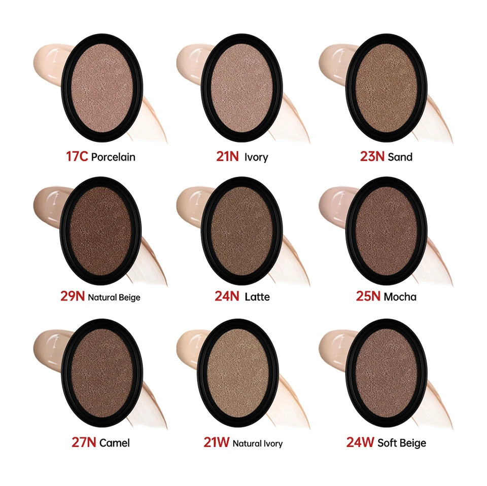 Waterproof Cushion Foundation Refill Long Lasting Korean Makeup CC Cream